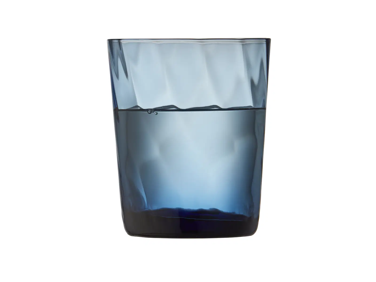 Lyngby Glas Vandglas 30 cl 4 stk i blå, Vienna